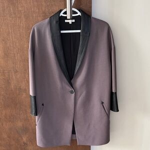 ba&sh OLIVE and Black Blazer